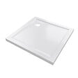 AURLANE - Receveur de douche acrylique Pure 2 - Blanc - l80xP80cm - vignette