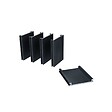 DECKLINEA - Kit Clôture Aluminium Ajourée sur Muret OLINDA Anthracite 16,5x1,2m - Lames ajourées 21x45x1780 mm - Brise Vue - Palissade - vignette