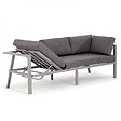 OVIALA - Salon de jardin 6 places en aluminium - Saint Tropez - vignette