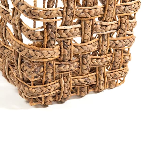 M.CEZARE - Panier Pauline - 38 x 41 x 41 cm - taille L - jute - naturel - large