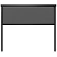 OVIALA - Pergola bioclimatique autoportée 3x4 m et 1 store bois gris - Athenes - vignette