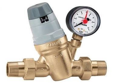 THERMADOR - Réducteur de pression 535 1/2' THERMADOR avec RU et manomètre - R53515 - large