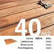 TERRASSEENBOIS - Planches de terrasse bois exotique JATOBA pour 40 m², Longueur 4 m. - vignette