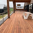 TERRASSEENBOIS - Kit terrasse bois exotique JATOBA pour 40 m², Lames 2,15 m, lambourdes 2,15 m et visserie Inox. - vignette