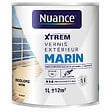 NUANCE - Vernis extérieur XTREM Marin pour le bois - Incolore - Satin - 1L - vignette