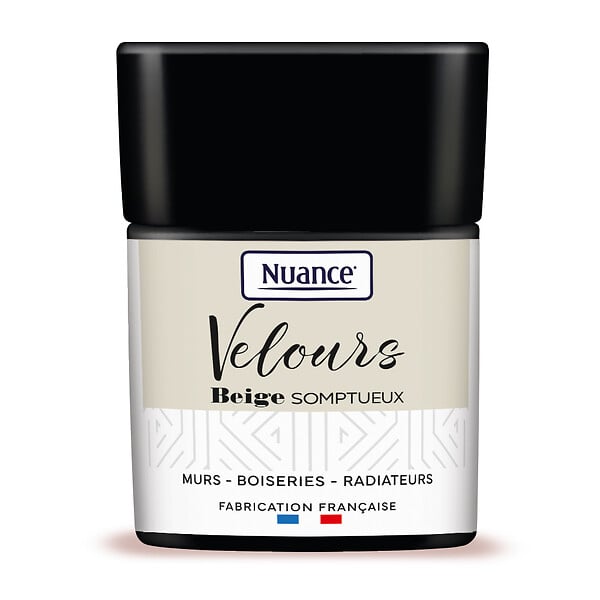 NUANCE - Testeur de peinture Velours - Beige somptueux - 75mL - large