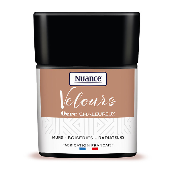 NUANCE - Testeur de peinture Velours - Ocre chaleureux - 75ml - large