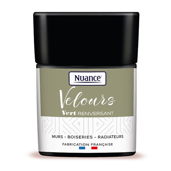 NUANCE - Testeur de peinture Velours - Vert renversant - 75ml - large
