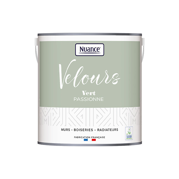 NUANCE - Peinture Velours - Vert passionné - 2L - large