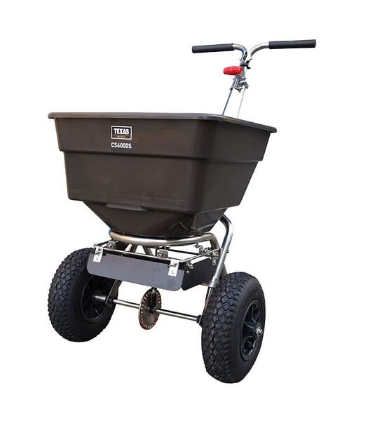 TEXAS - Semoir épandeur bac 58 litres projection 3m Texas CS6000S - large