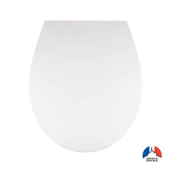 VIF - Abattant thermodur avec frein de chute - Blanc - large