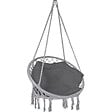 VOUNOT - Fauteuil suspendu avec coussin gris - vignette
