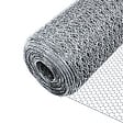 VOUNOT - Grillage a poule avec fils 25mm en acier galvanise 1x50M - vignette