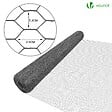 VOUNOT - Grillage a poule avec fils 13mm en PVC gaine gris 1x25M - vignette