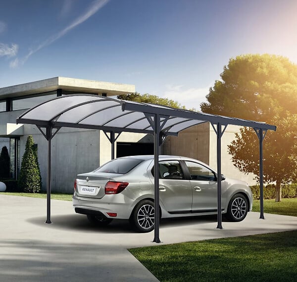 CHALET & JARDIN - Carport voiture SU 10.86 m2 - large