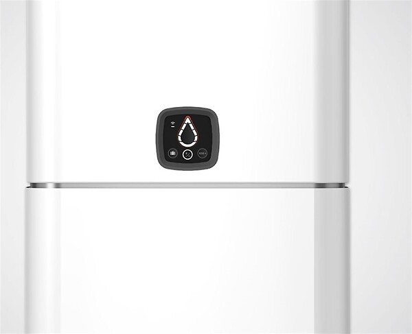 ATLANTIC - Chauffe-eau électrique connecté Linéo Atlantic - 2250W - Plat vertical mural - 80L - Blanc - large