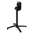 OVIALA - Pied de table en aluminium inclinable et accroche sac 72 cm - Loki - vignette