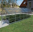 KLASIKA GREENHOUSES - Serre de jardin KLASIKA BERNARD 2,35 x 6 m (14,1 m²), 4 mm avec revêtement en polycarbonate - vignette