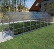 KLASIKA GREENHOUSES - Serre de jardin KLASIKA BERNARD 2,35 x 8 m (18,8 m²), 4 mm avec revêtement en polycarbonate - vignette