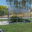 KLASIKA GREENHOUSES - Serre de jardin KLASIKA BERNARD 2,35 x 3 m (7,05 m²), 6 mm avec revêtement en polycarbonate - vignette