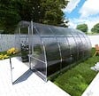 KLASIKA GREENHOUSES - Serre de jardin KLASIKA EASY 3 x 4 m (12 m²), 4 mm avec revêtement en polycarbonate - vignette