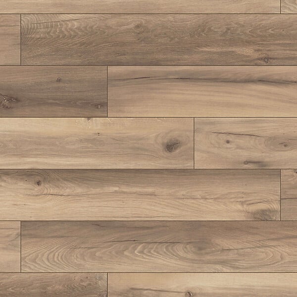 FORESTEA - Sol stratifié effet parquet – 8 mm – boîte de 9 lames - 2,22 m2 – EH AQUAFIT8 K224 PURE+ Wild West Oak - large