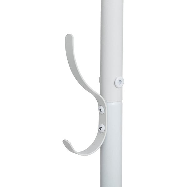 5 FIVE SIMPLY SMART - Penderie Portant à vêtements en métal Blanc avec patères H 160 cm - large