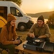 INTEC - Réchaud gaz Camping 1 Feu 2200W + 4 Cartouches gaz Butane Allumage Piezo – Camping Randonnée Cuisine Extérieure INTEC - vignette
