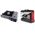 INTEC - Réchaud gaz Camping 1 Feu 2200W + 4 Cartouches gaz Butane Allumage Piezo – Camping Randonnée Cuisine Extérieure INTEC - vignette