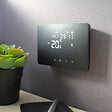 AVIDSEN - Thermostat Wifi connecté filaire noir - HomeTemp - Avidsen - 127073 - vignette