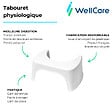 VILLEROY ET BOCH - Pack WC sans bride  Subway 2.0 abattant frein de chute + bâti-support sol et mur+ plaque Chromé mat + Tabouret - vignette