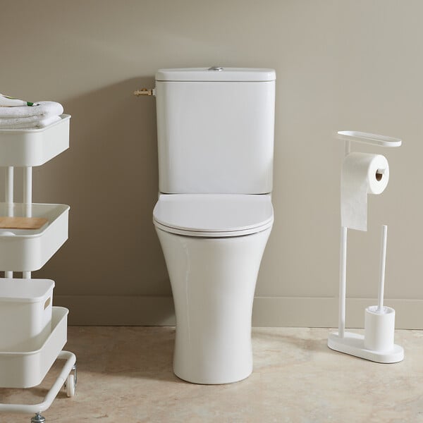 GODART - Pack WC surélevé gain de place sans bride sortie horizontale - Shani - large
