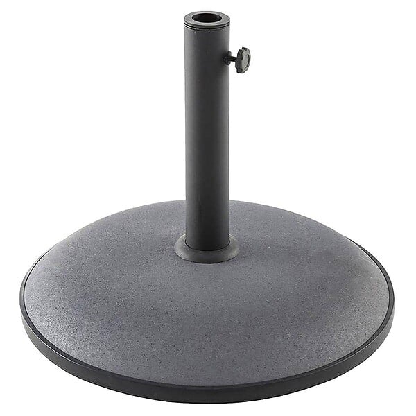 HESPERIDE - Pied de parasol béton gris 25 kg - Hespéride - large