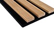 NPF - Panneau acoustique mélèze 2400 x 57.25 x 195 mm - vignette