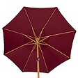 HESPERIDE - Parasol droit "Tinaei" bordeaux 3m en bambou - vignette