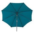 HESPERIDE - Parasol droit rond "Sisko" bleu canard 2,7m - vignette