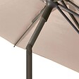 HESPERIDE - Parasol droit rond inclinable "Soya" blé 2,7m - vignette