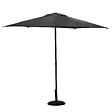 HESPERIDE - Parasol droit rond "Soya" ardoise D2,7m en acier - vignette