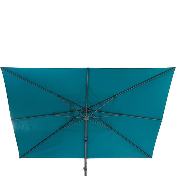 HESPERIDE - Toile de parasol "Melhia" bleu canard 4x3m - large