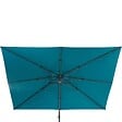 HESPERIDE - Toile de parasol "Melhia" bleu canard 4x3m - vignette