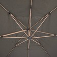 HESPERIDE - Toile de parasol "Soly" charbon 4x3m en polyester - vignette