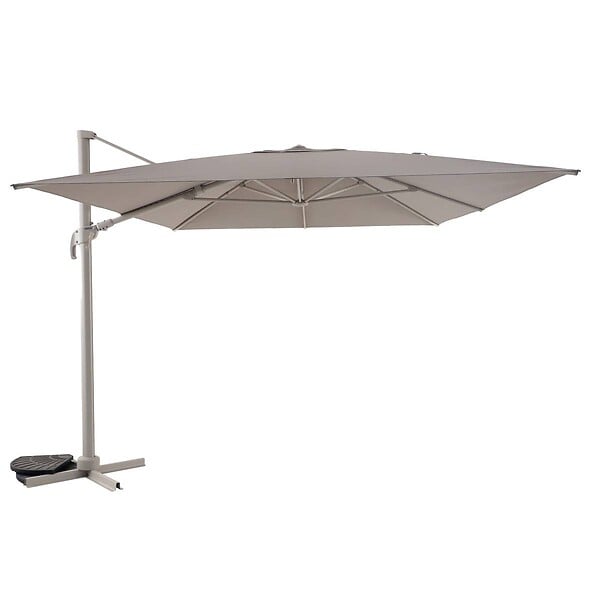 HESPERIDE - Parasol déporté "Melhia" lin 3x3m - large