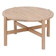 HESPERIDE - Table basse de jardin ronde "Deona" 80x48cm en acacia - vignette