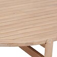 HESPERIDE - Table basse de jardin ronde "Deona" 120x38cm en acacia - vignette