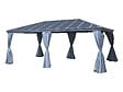 HESPERIDE - Pergola Belize en aluminium et polycarbonate 6 x 3,6 m - Hespéride - vignette