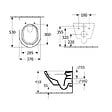 VILLEROY & BOCH - Combipack WC, modèle suspendu - Architectura - Blanc - vignette