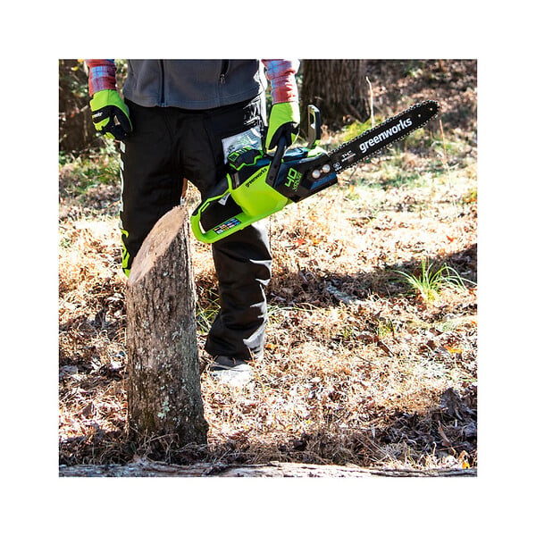 GREENWORKS TOOL - Tronçonneuse Brushless GREENWORKS 40V - 35 cm - 1 batterie 4.0 Ah - 1 chargeur - GD40CS15K4 - large