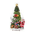 SMARTSOLAR - Boule à neige music sapin 10cm - vignette