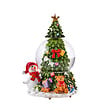 SMARTSOLAR - Boule à neige music sapin 10cm - vignette