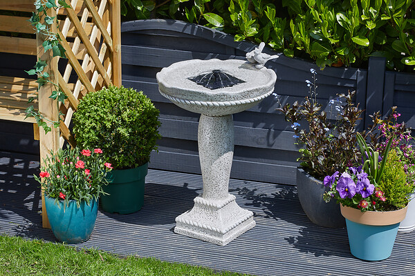 SMARTSOLAR - Fontaine solaire amis a plumes - large